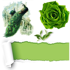 Resim Yeşil Granül Mum Boyası 10 gr